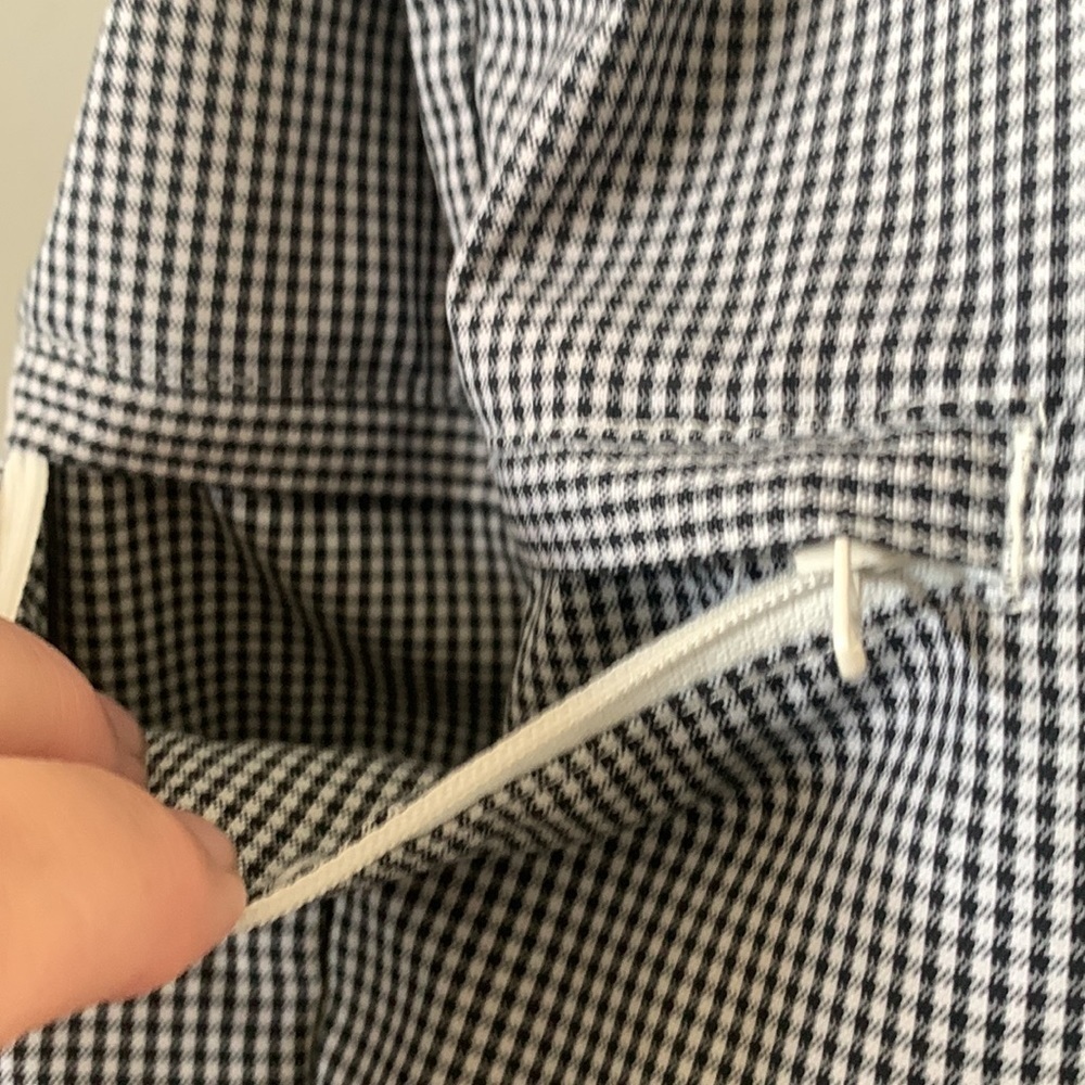 Pga Tour Cool Play Black And White Checked Golf Shorts Size 40 - Picture 2 of 5